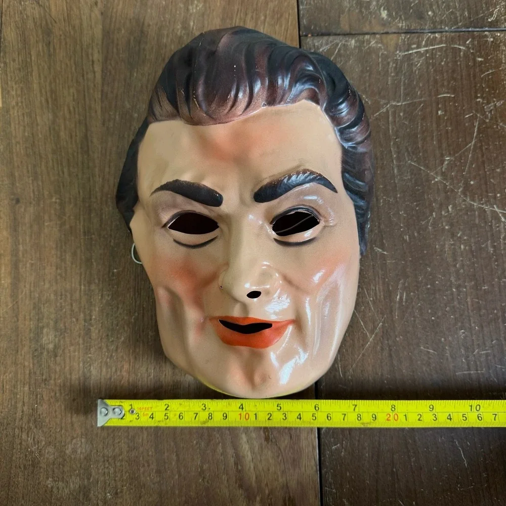 Vintage‎ Clark Gable Halloween Costume Plastic Face Mask